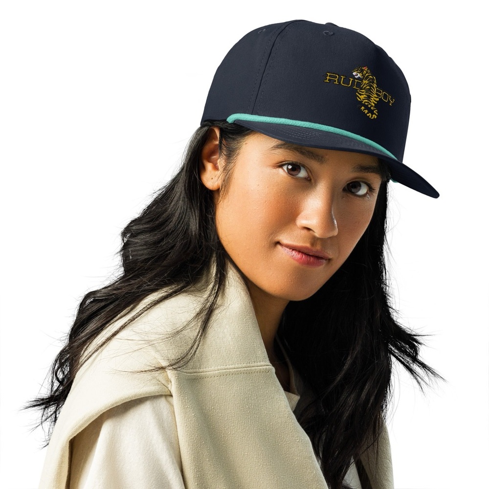 Tiger Style Golf Rope Hat - Picture 4 of 9